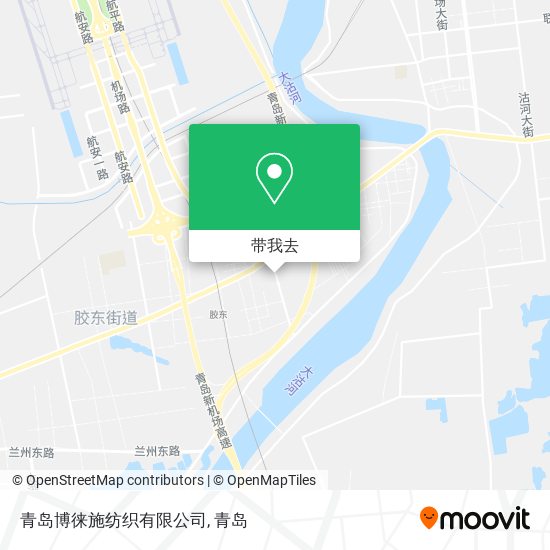 青岛博徕施纺织有限公司地图