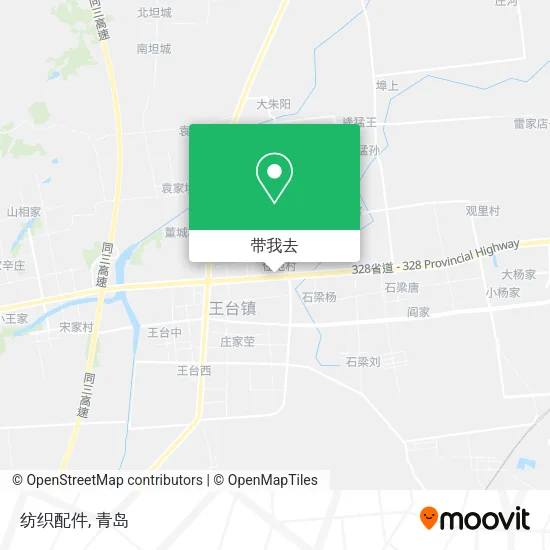 纺织配件地图