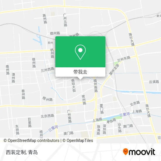 西装定制地图