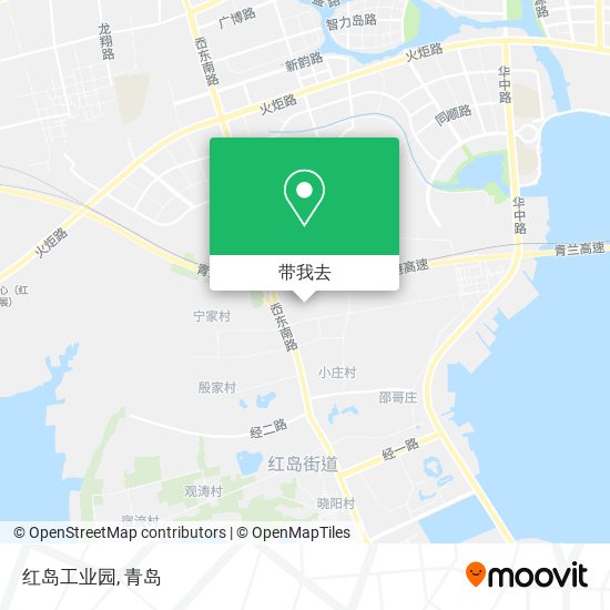 红岛工业园地图