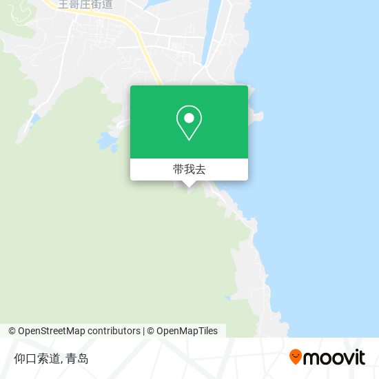 仰口索道地图