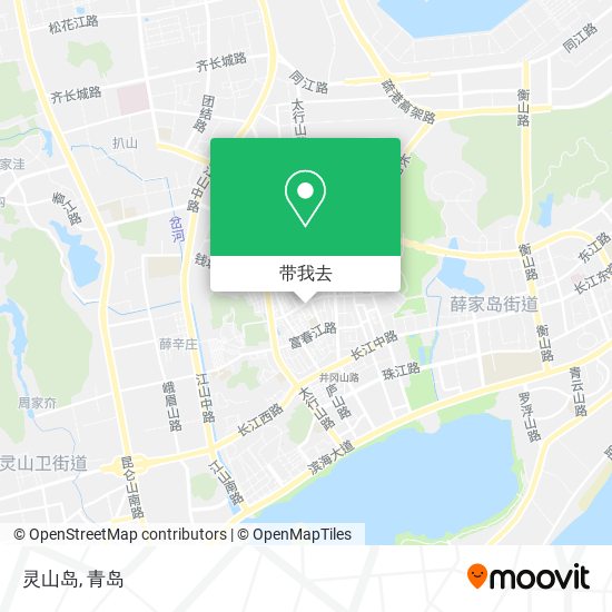 灵山岛地图