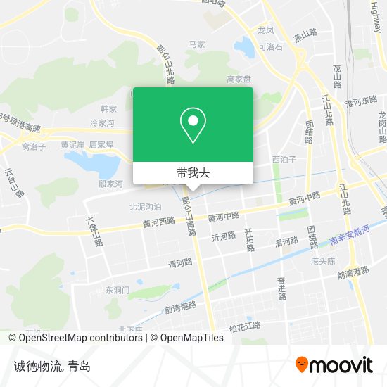 诚德物流地图
