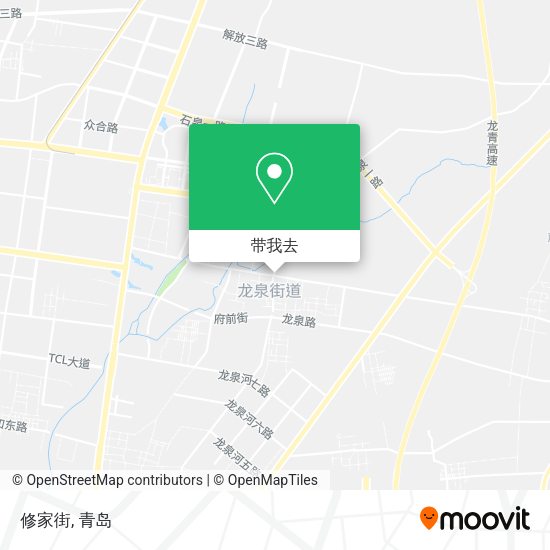 修家街地图