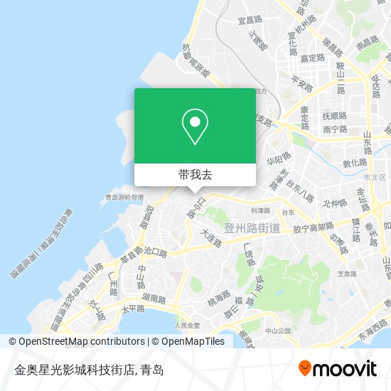 金奥星光影城科技街店地图
