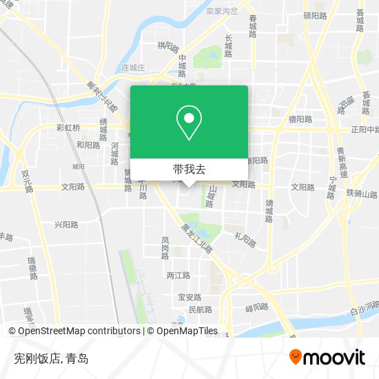 宪刚饭店地图