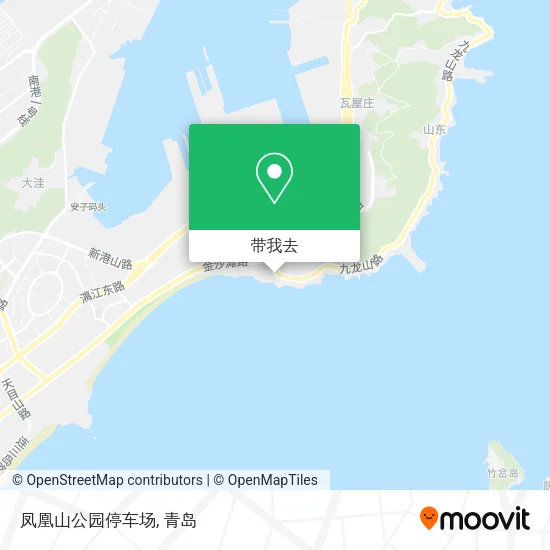 凤凰山公园停车场地图