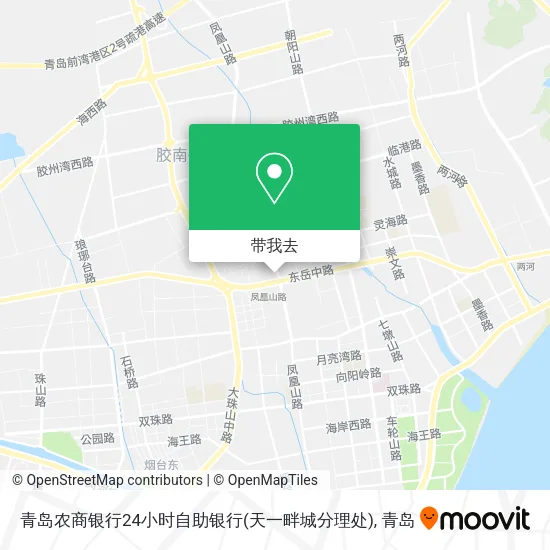 青岛农商银行24小时自助银行(天一畔城分理处)地图
