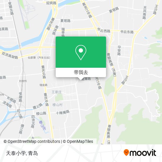 天泰小学地图