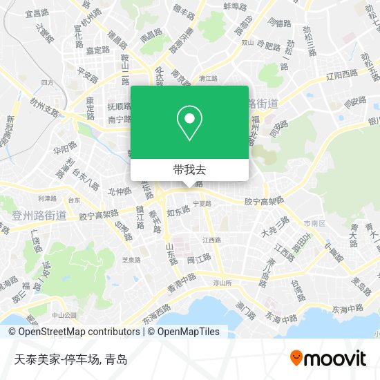 天泰美家-停车场地图
