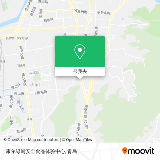 康尔绿厨安全食品体验中心地图