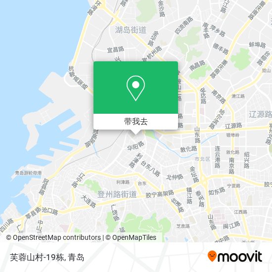 芙蓉山村-19栋地图