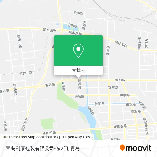 青岛利康包装有限公司-东2门地图
