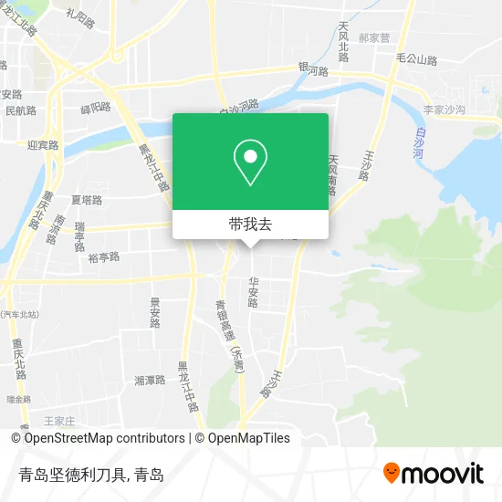 青岛坚德利刀具地图