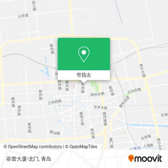 蓓蕾大厦-北门地图