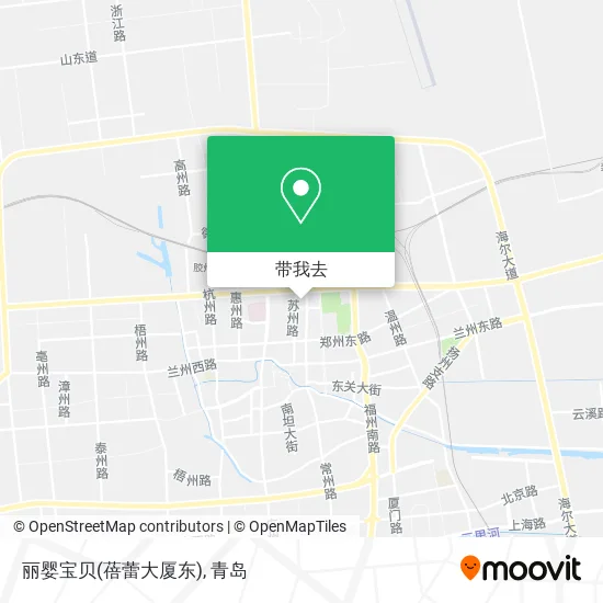 丽婴宝贝(蓓蕾大厦东)地图