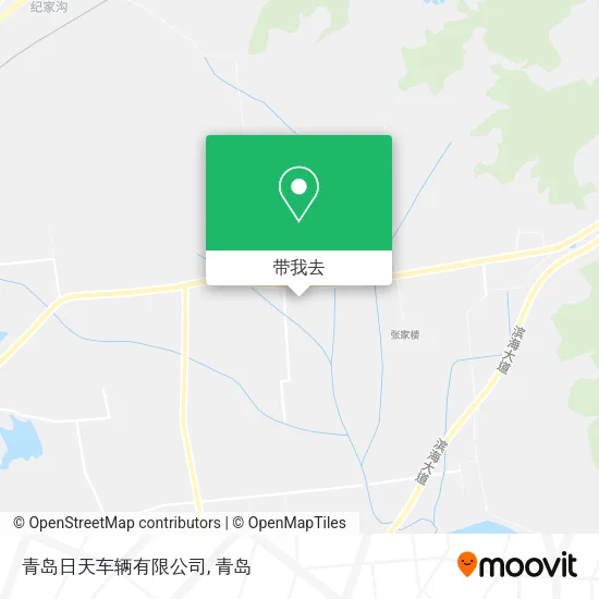 青岛日天车辆有限公司地图