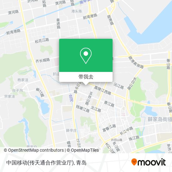 中国移动(传天通合作营业厅)地图