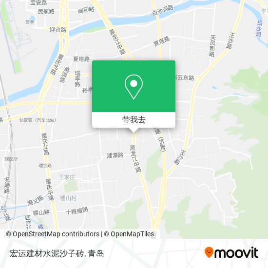宏运建材水泥沙子砖地图