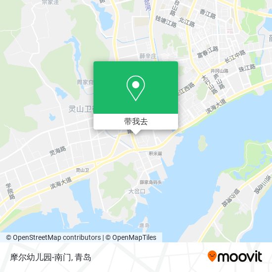 摩尔幼儿园-南门地图