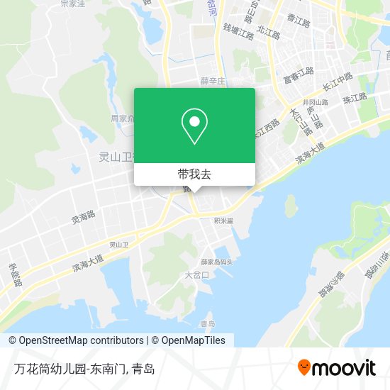 万花筒幼儿园-东南门地图