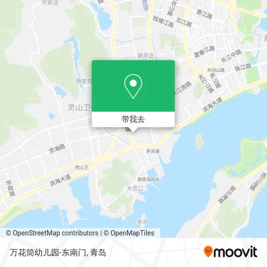 万花筒幼儿园-东南门地图