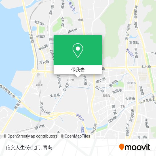 信义人生-东北门地图