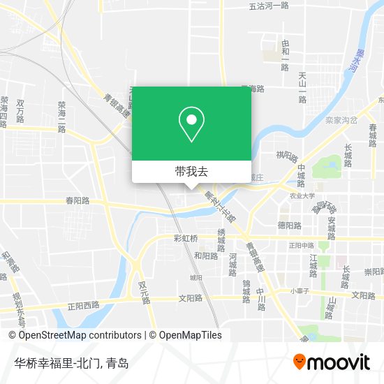 华桥幸福里-北门地图