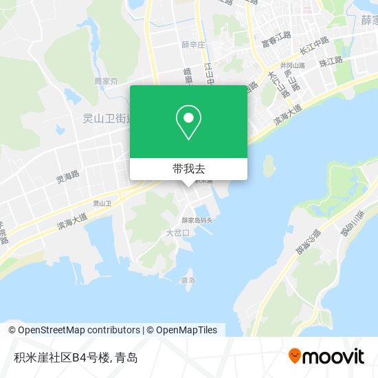 积米崖社区B4号楼地图