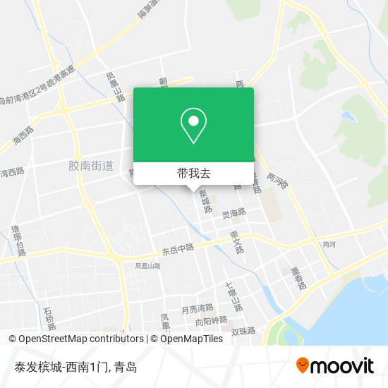 泰发槟城-西南1门地图
