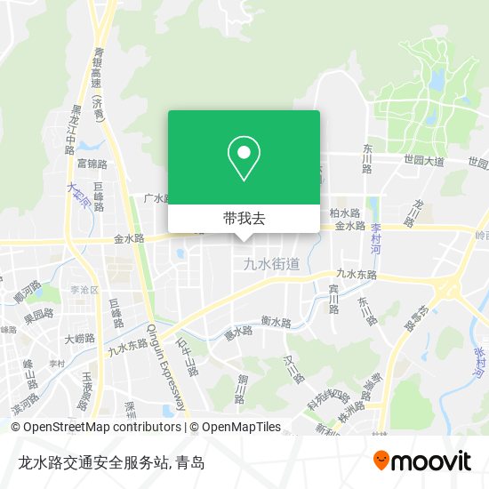 龙水路交通安全服务站地图