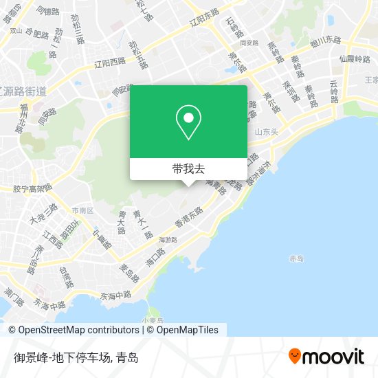 御景峰-地下停车场地图