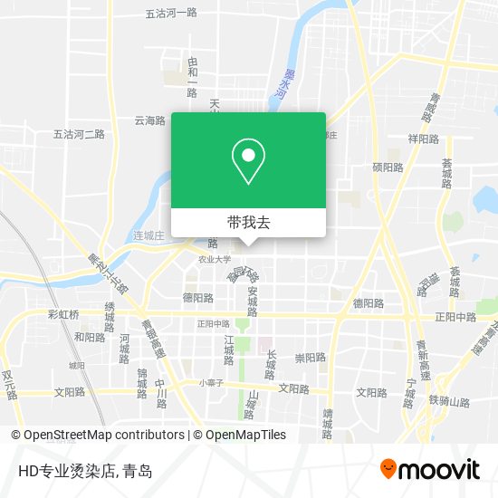 HD专业烫染店地图