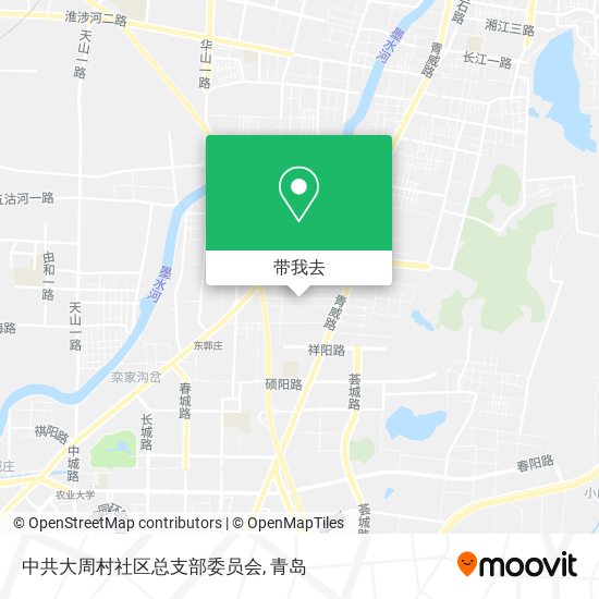 中共大周村社区总支部委员会地图