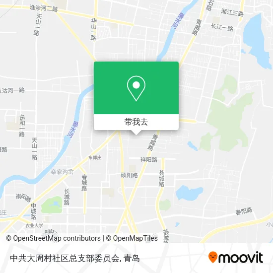 中共大周村社区总支部委员会地图