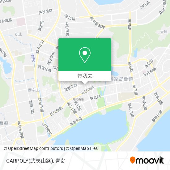 CARPOLY(武夷山路)地图