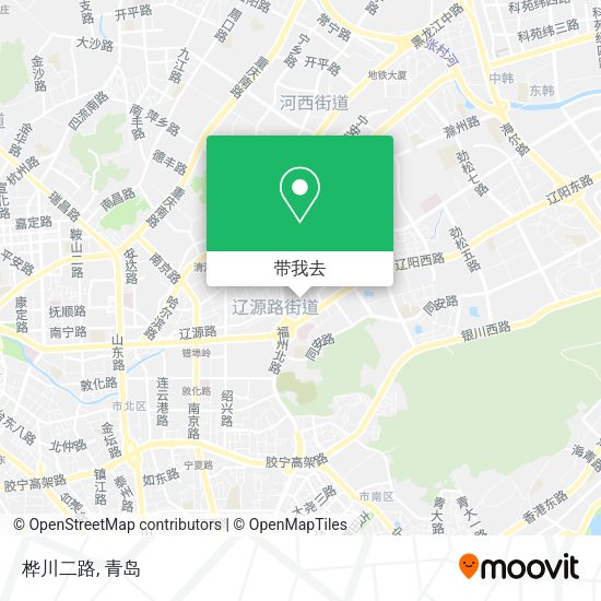 桦川二路地图