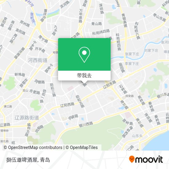 捌伍邀啤酒屋地图