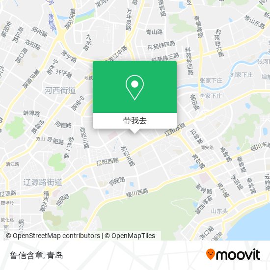 鲁信含章地图
