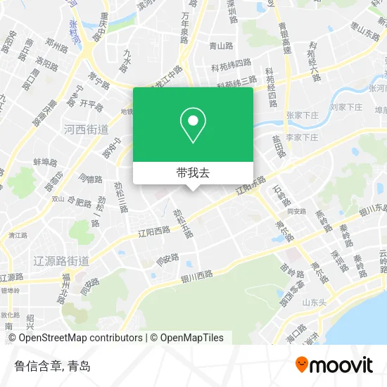 鲁信含章地图