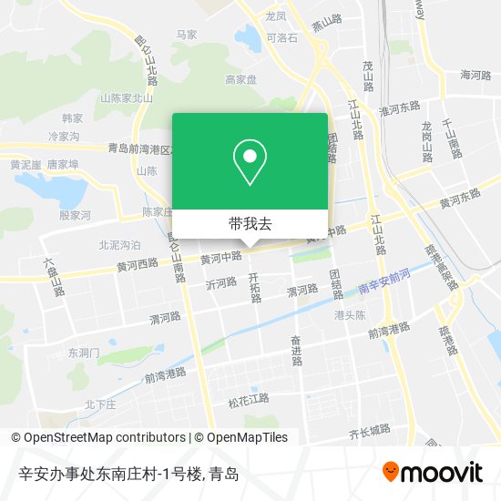 辛安办事处东南庄村-1号楼地图