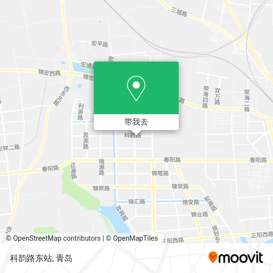 科韵路东站地图