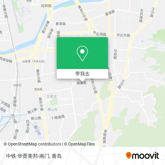 中铁·华胥美邦-南门地图
