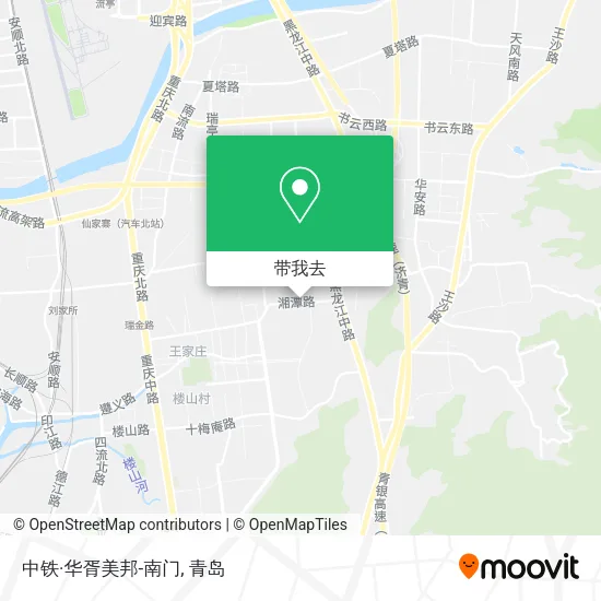 中铁·华胥美邦-南门地图
