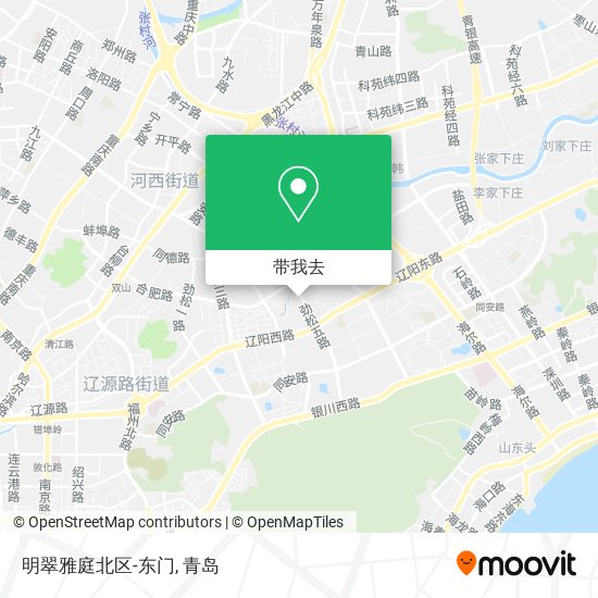 明翠雅庭北区-东门地图