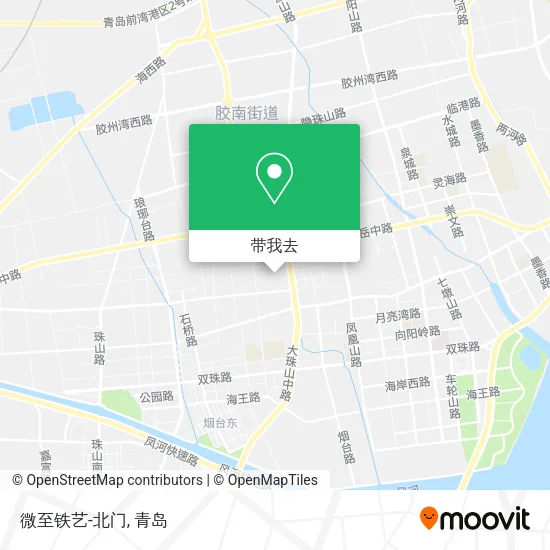 微至铁艺-北门地图