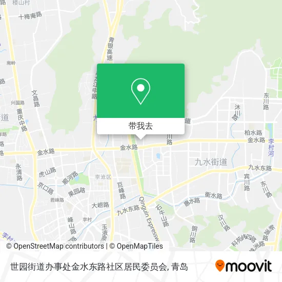 世园街道办事处金水东路社区居民委员会地图