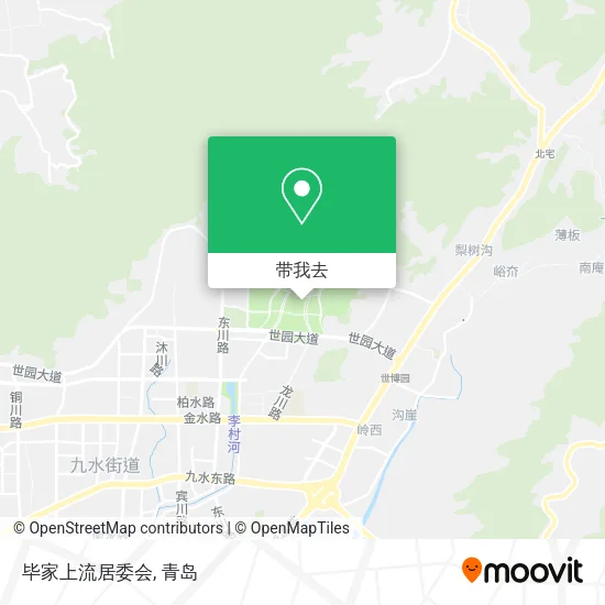 毕家上流居委会地图