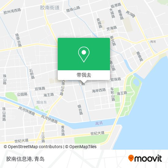 胶南信息港地图