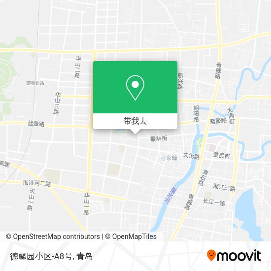 德馨园小区-A8号地图